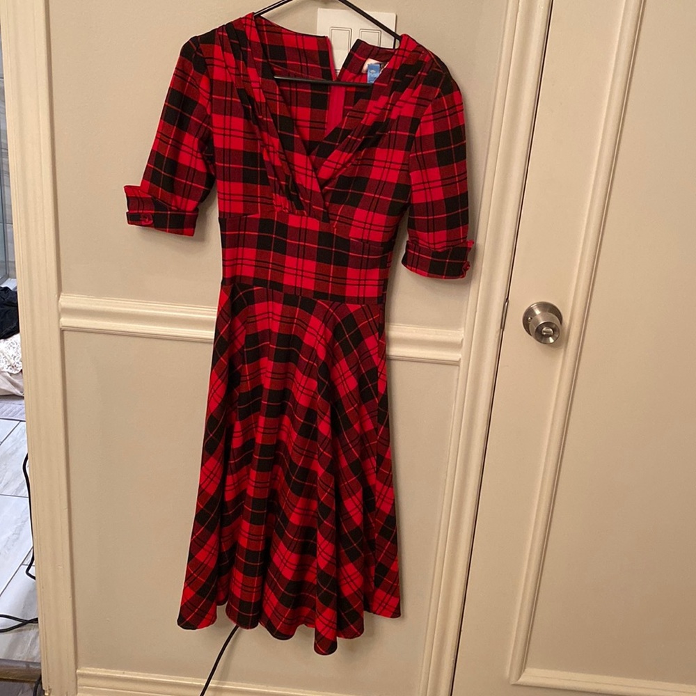 Plaid dress